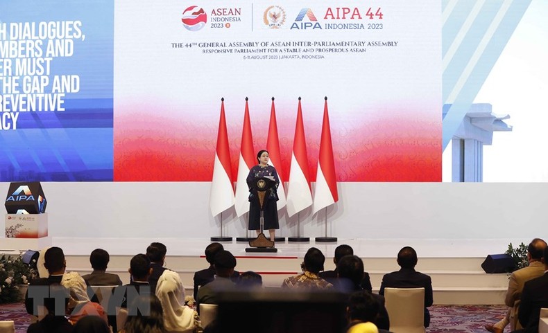 Hình ảnh Chủ tịch Quốc hội Vương Đình Huệ dự Lễ Khai mạc AIPA-44 ảnh 7