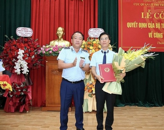 Ông Lữ Minh Thư giữ chức Cục trưởng Cục Quản lý thị trường tỉnh Thanh Hóa