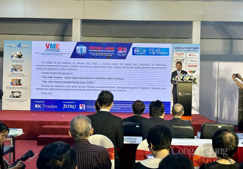 Hơn 200 doanh nghiệp tham dự “triển lãm kép” về công nghiệp hỗ trợ Việt Nam - Nhật Bản