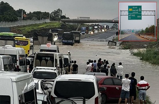 Bình Thuận: Khơi thông 1,5 km sông Phan chống ngập cao tốc Phan Thiết – Dầu Giây