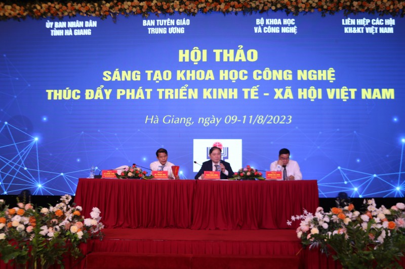 Hội thảo sáng tạo khoa học công nghệ thúc đẩy phát triển kinh tế, xã hội