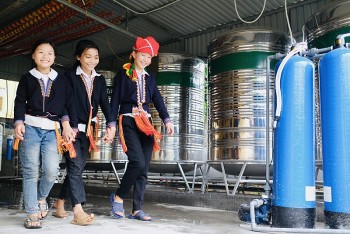 Thêm công trình nước sạch cho học sinh vùng cao Yên Bái