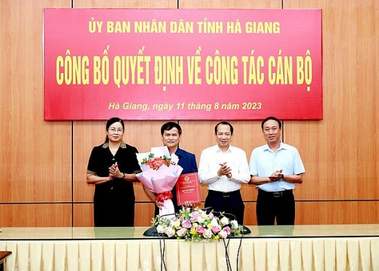 Hà Giang: Bổ nhiệm ông Triệu Tài Phong giữ chức vụ Giám đốc Sở Công Thương