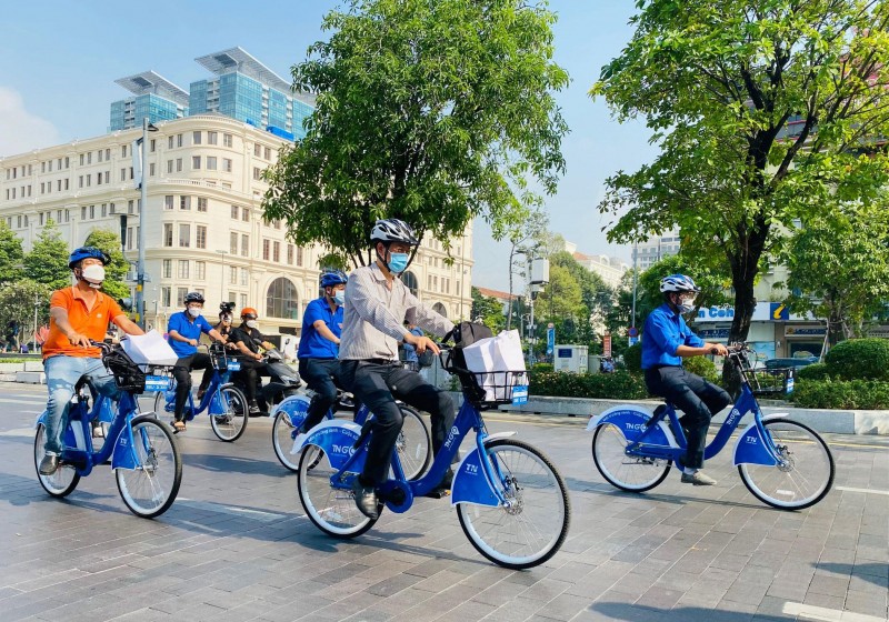 Xe đạp công cộng tại Hà Nội và bài toán "dặm cuối" trong hệ thống giao thông