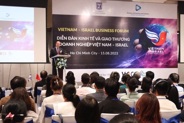 Thúc đẩy quan hệ đầu tư, thương mại Việt Nam - Israel tương xứng với tiềm năng