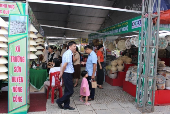 Thanh Hóa: Tổ chức 36 gian hàng giới thiệu sản phẩm OCOP và ẩm thực dịp nghỉ lễ Quốc khánh 2/9