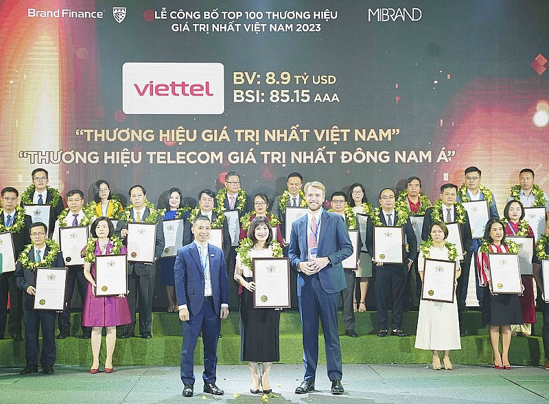 Tập đoàn Viettel và Vietjet tiếp tục tăng trưởng mạnh về giá trị thương hiệu