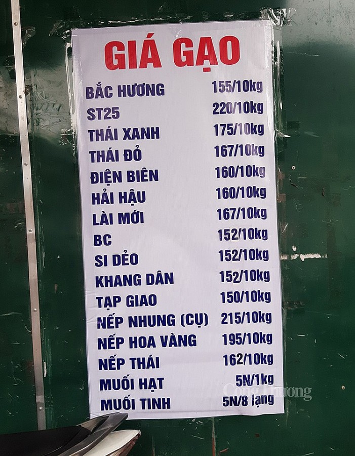 Hà Nội: Thị trường gạo khá ổn định dù giá gạo xuất khẩu Việt Nam đang đắt nhất thế giới