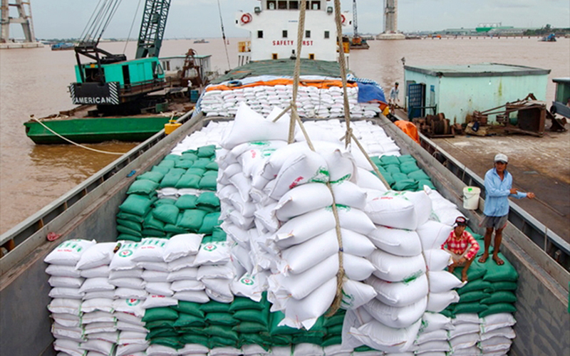 Gạo là mặt hàng có mức tăng trưởng xuất khẩu cao sang Trung Quốc trong 7 tháng 2203.