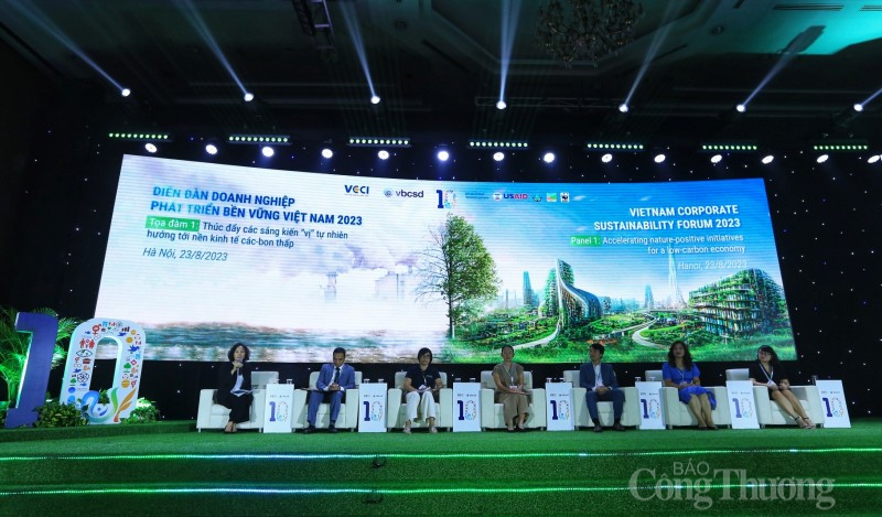 Khai mạc Diễn đàn doanh nghiệp phát triển bền vững Việt Nam 2023