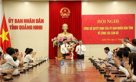Quảng Ninh: Công bố quyết định về việc điều động, bổ nhiệm cán bộ