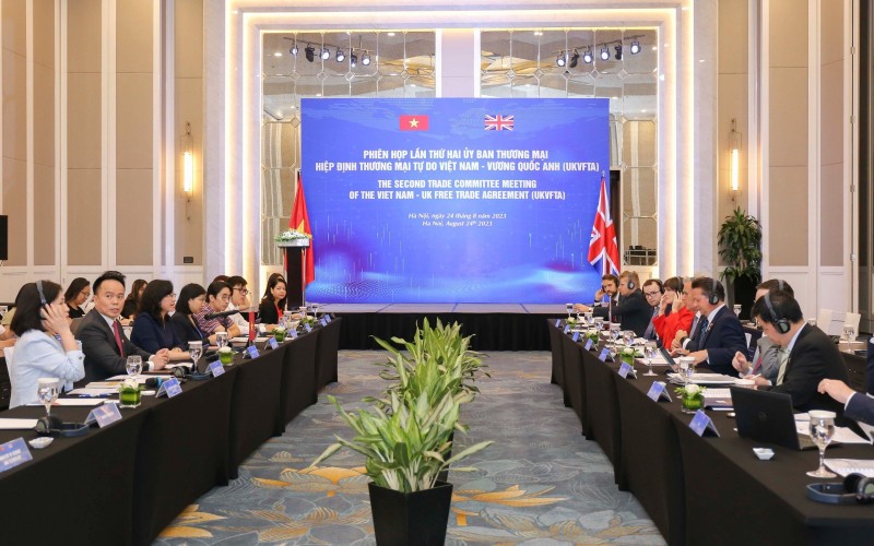 Ủy ban thương mại Hiệp định Thương mại Tự do Việt Nam - Vương quốc Anh (UKVFTA) họp phiên thứ 2