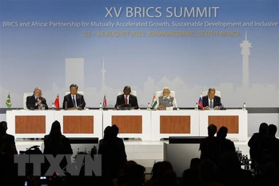 BRICS ra tuyên bố chung nêu bật nỗ lực xây dựng thế giới công bằng