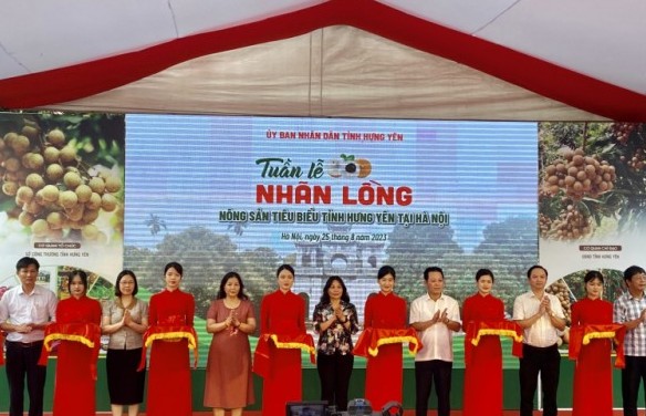 Tuần lễ nhãn lồng nông sản tiêu biểu tỉnh Hưng Yên 2023 tại Hà Nội