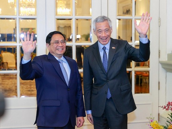 Thúc đẩy mạnh mẽ quan hệ Đối tác Chiến lược Việt Nam - Singapore