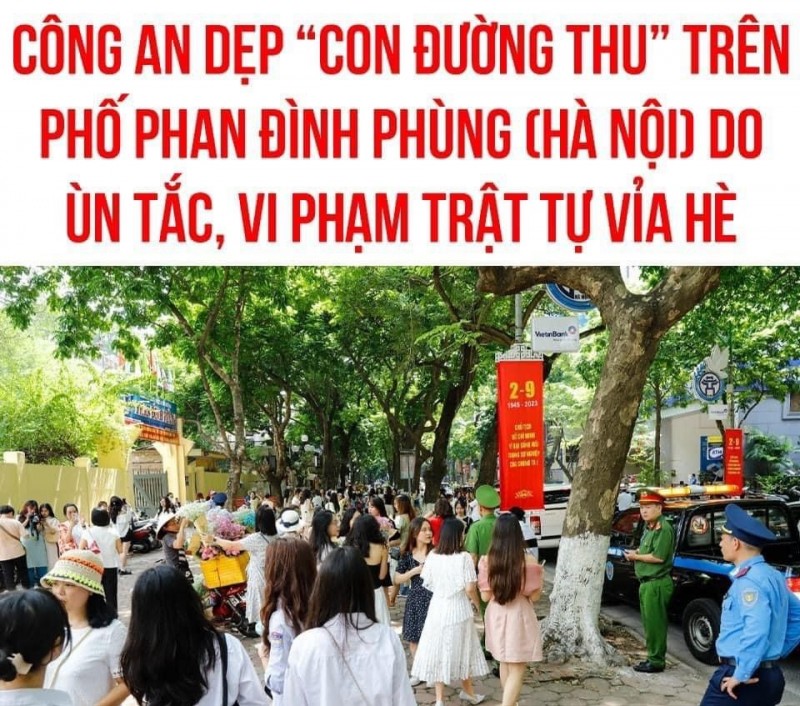 “Đóng cửa” con đường thu ở Hà Nội: Suy nghĩ về kỷ cương, ý thức và lưu giữ nét đẹp