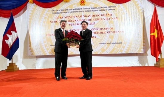 Kỷ niệm 78 năm Quốc khánh Việt Nam tại tỉnh Preah Sihanouk, Campuchia