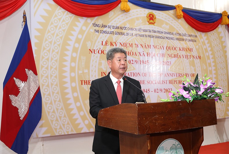 Kỷ niệm 78 năm Quốc khánh Việt Nam tại tỉnh Preah Sihanouk, Campuchia ảnh 2