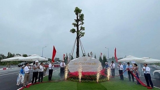 Hải Dương tổ chức gắn biển đại lộ Võ Văn Kiệt với tổng kinh phí đầu tư 885 tỷ đồng