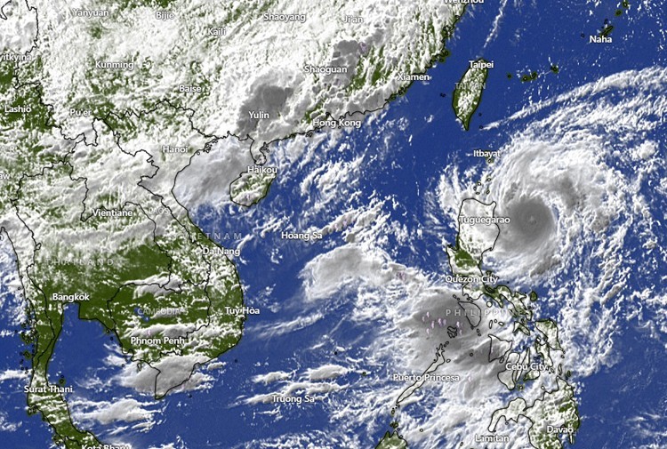 Xuất hiện thêm bão Haikui, bão SaoLa sẽ khó lường hơn