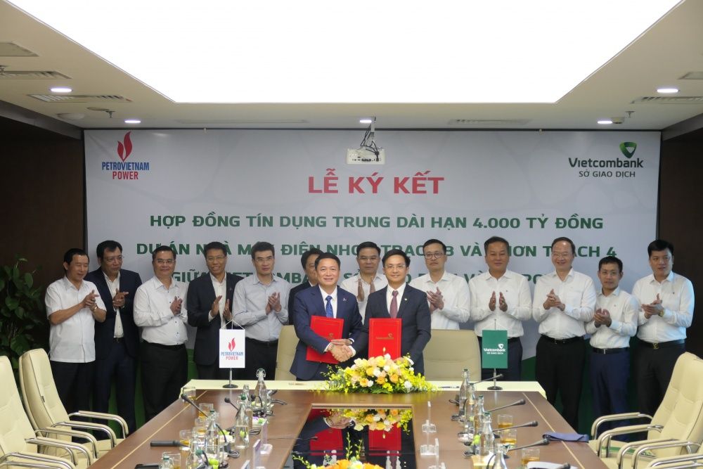 Vietcombank và PV Power ký kết hợp đồng tín dụng cho Dự án Nhà máy điện Nhơn Trạch 3 và 4