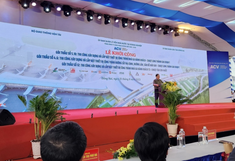 Thủ tướng Phạm Minh Chính dự Lễ khởi công sân bay Long Thành và Tân Sơn Nhất