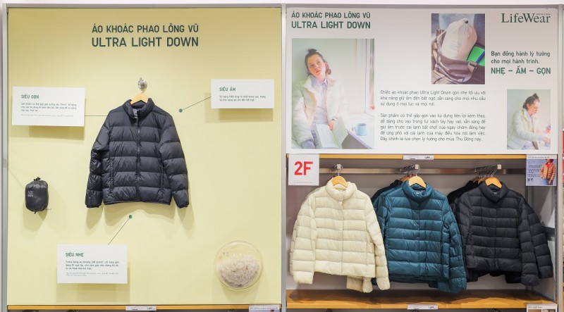 UNIQLO Giới Thiệu Bộ Sưu Tập LifeWear Thu_Đông 2023 Với Không Gian Trưng Bày Độc Đáo tại cửa hàng  UNIQLO Vincom Bà Triệu