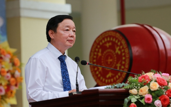 Phó Thủ tướng Trần Hồng Hà mong muốn các em học sinh trở thành những người học tập suốt đời
