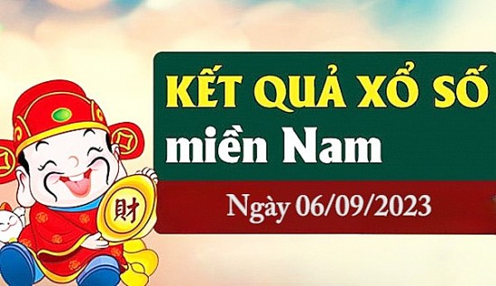 Kết quả Xổ số miền Nam ngày 6/9/2023, KQXSMN ngày 6 tháng 9, XSMN 6/9, xổ số miền Nam hôm nay