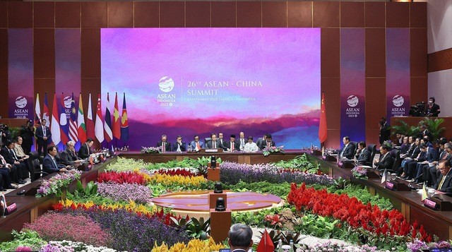 Thủ tướng Phạm Minh Chính cùng lãnh đạo các nước dự Hội nghị Cấp cao ASEAN với Trung Quốc