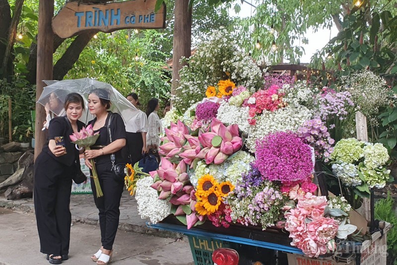 Những xe hoa đưa mùa thu Hà Nội về Đà Nẵng