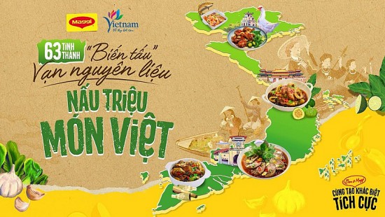 Ra mắt bản đồ ẩm thực "Biến tấu - Vạn nguyên liệu, Nấu triệu món Việt”