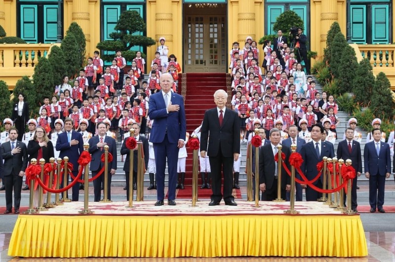 Tuyên bố chung: Nâng cấp quan hệ Việt Nam – Hoa Kỳ lên Đối tác Chiến lược Toàn diện