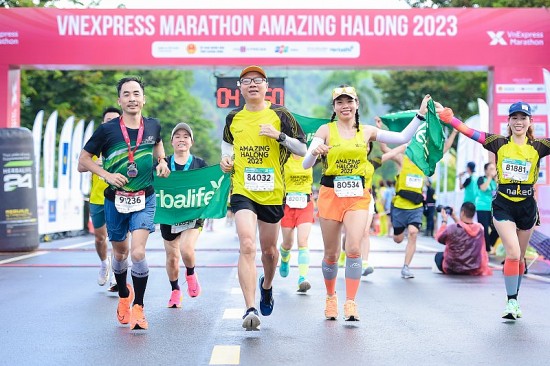 Herbalife Việt Nam đồng hành cùng giải chạy marathon tại thành phố Hạ Long