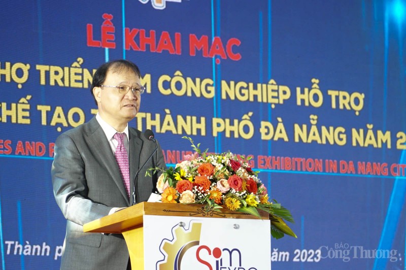 Thứ trưởng Đỗ Thắng Hải tham dự Triển lãm công nghiệp hỗ trợ và chế biến chế tạo Đà Nẵng 2023