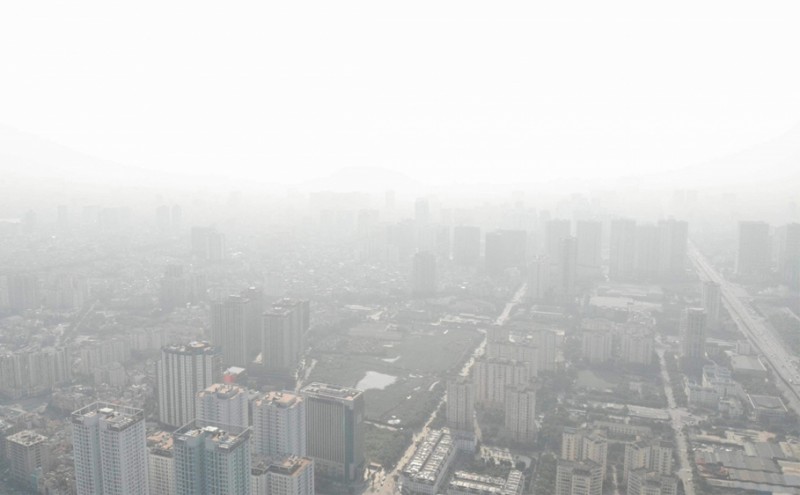 Hà Nội: Chỉ số chất lượng không khí ở mức nguy hại