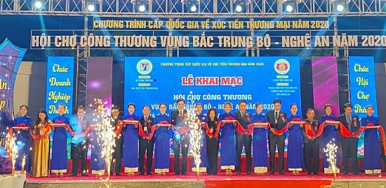 hoi cho cong thuong vung bac trung bo nghe an nam 2023 da dang san pham hang hoa