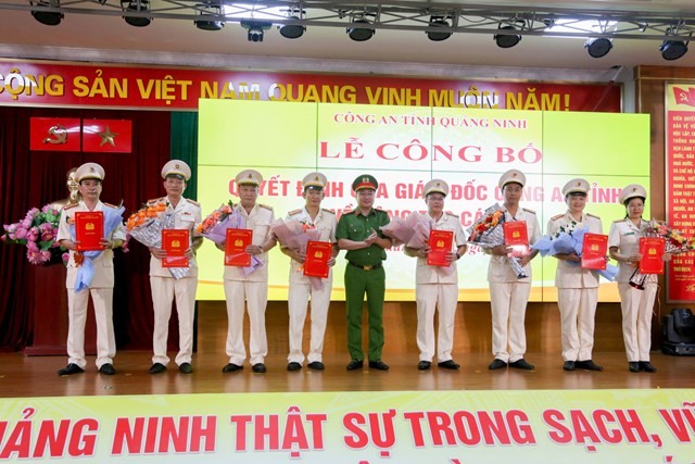 Thiếu tướng Đinh Văn Nơi điều động, bổ nhiệm lãnh đạo 11 đơn vị