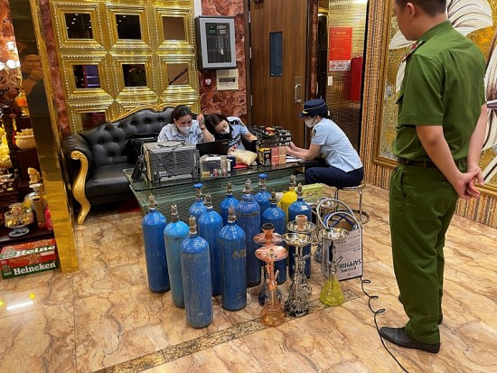 Quảng Ninh: Quản lý thị trường xử lý 52 vụ liên quan khí cười, shisha, thuốc lá điện tử