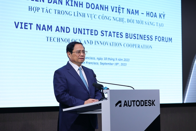 Thủ tướng Phạm Minh Chính dự Diễn đàn kinh doanh Việt Nam - Hoa Kỳ