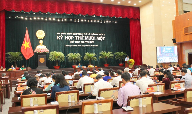 Kỳ họp thứ 11 của HĐND TP. Hồ Chí Minh khóa X thông qua nhiều nội dung quan trọng