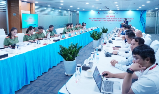 PV GAS tổ chức Hội nghị phát động Phong trào toàn dân bảo vệ an ninh Tổ quốc giai đoạn 2023-2025