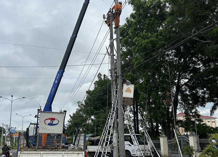 Gia Lai: Điện lực Ayun Pa chung tay xây dựng nông thôn mới ở xã Kim Tân