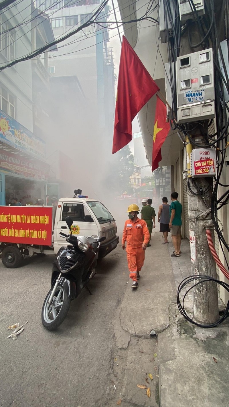 Quận Thanh Xuân (Hà Nội): Thông tin cháy tại ngõ 71 Hoàng Văn Thái là chưa đúng