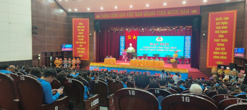 Ông Bùi Xuân Vinh tái đắc cử chức vụ Chủ tịch LĐLĐ tỉnh Thái Bình