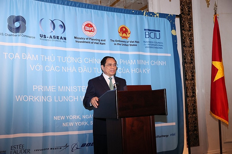 Thủ tướng Phạm Minh Chính kêu gọi doanh nghiệp Hoa Kỳ tiếp tục vào Việt Nam hợp tác, đầu tư