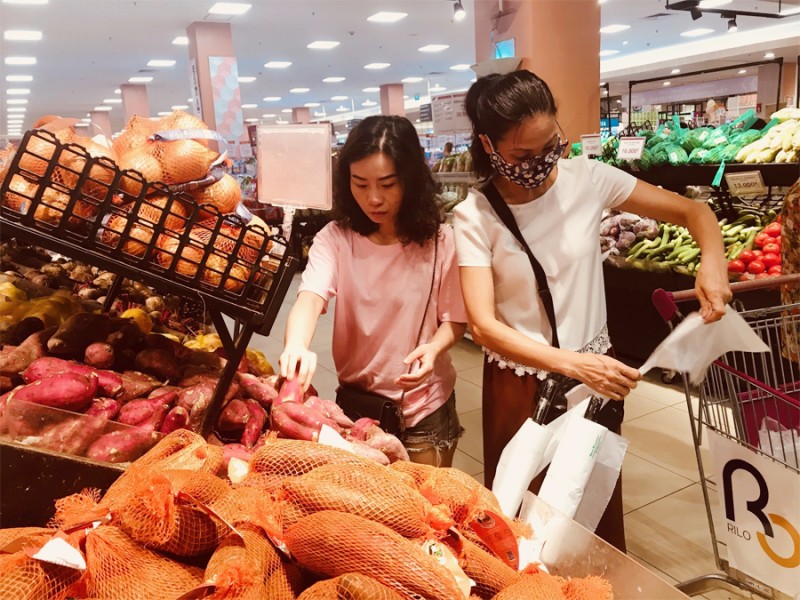 Sản phẩm thân thiện môi trường của dự án đã hiện diện tại hệ thống các siêu thị, phân phối bán lẻ ở Hà Nội