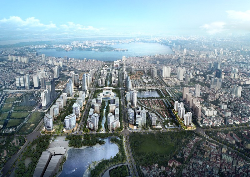 Hà Nội: Điều chỉnh quy hoạch khu vực trung tâm khu đô thị Tây Hồ Tây