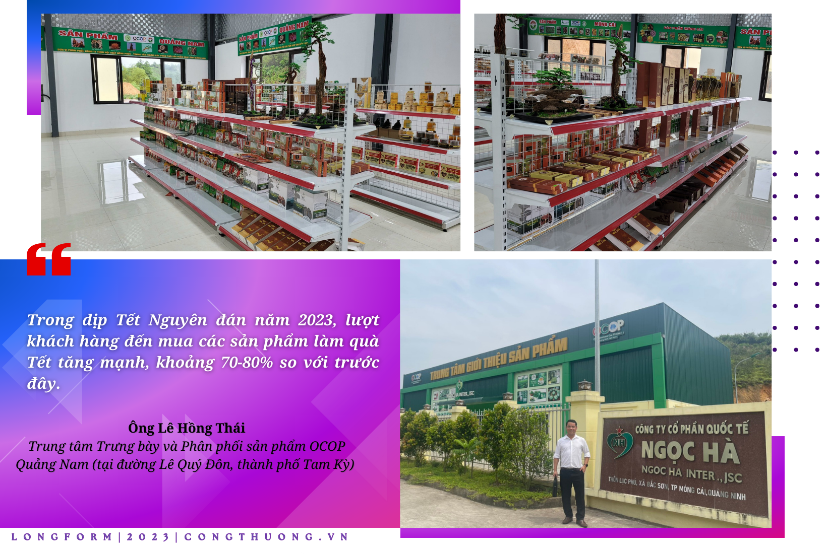 Longform | Quảng Nam: Hiệu quả từ điểm giới thiệu, bán hàng OCOP
