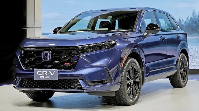 Mẫu Honda CR-V 2024 ra mắt tại Thái Lan.